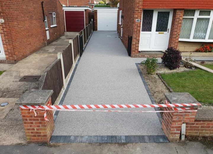 Resin driveway completed by Glidestone