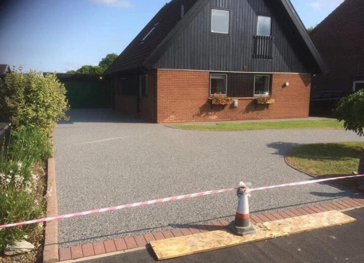 Resin driveway completed by Glidestone