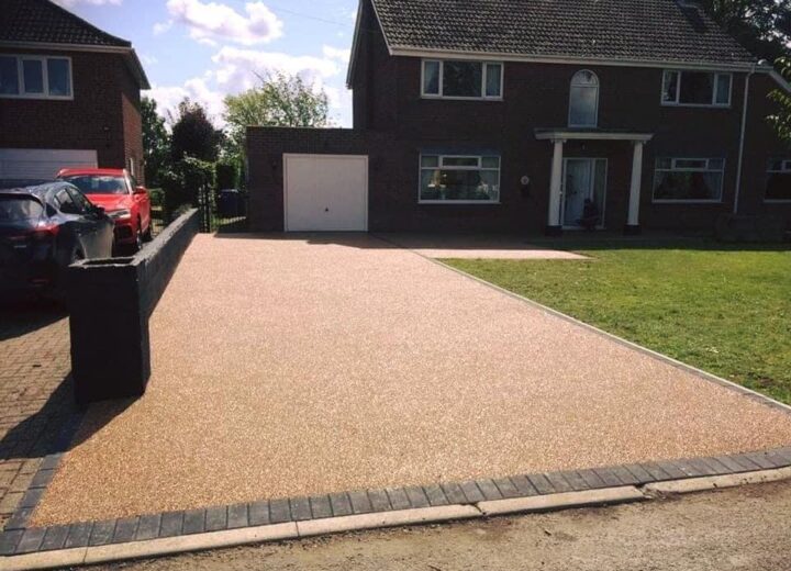Resin driveway completed by Glidestone